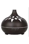 Aroma Difüzör Gece Işığı 7 Led DESENLİ Nemlendirici Kumandalı Buhar Makinesi 550 ml-6