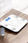 Akıllı Tartı Dijital Baskül Yağ Su Kas Vücut Kitle Kilo Ölçer Tartı-2