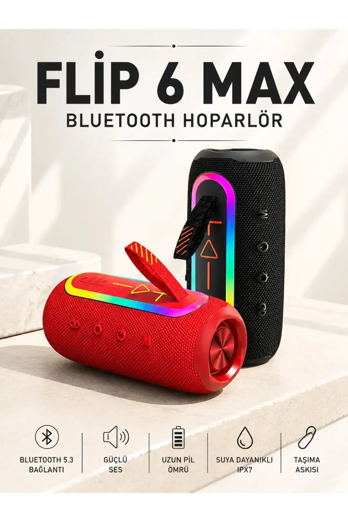 Flip 6 Max Bluetooth Hoparlör