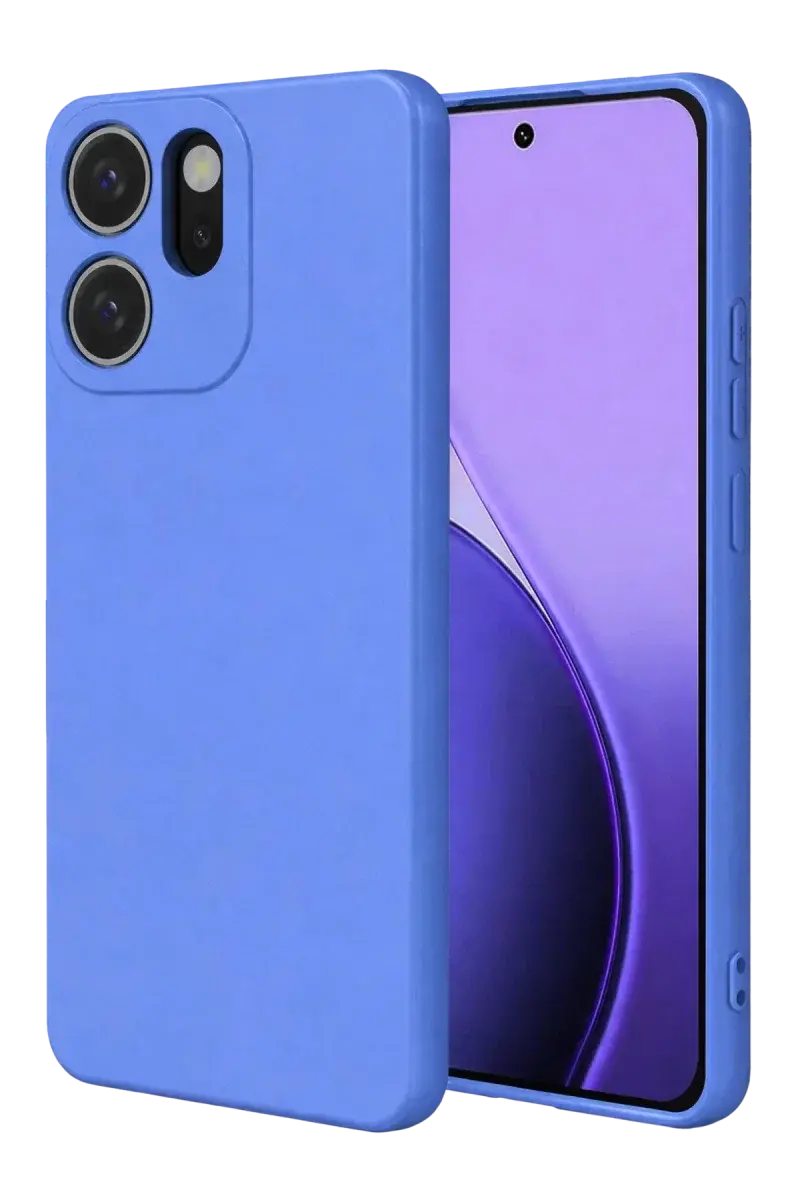 Oppo Reno 14F First Silikon - Mavi