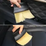 Yumuşak Kıllı ve Ergonomik Saplı Araç İçi Detaylı Toz Temizleme Fırçası (4745)-2