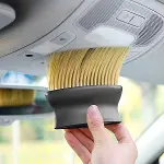 Yumuşak Kıllı ve Ergonomik Saplı Araç İçi Detaylı Toz Temizleme Fırçası (4745)-4