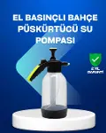 Basınçlı Manuel Köpük Pompası 2L Ayarlanabilir Sprey Başlıklı Tezlik-1
