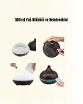 550 ml Ultrasonik Yağ Difüzörü ve Soğuk Buhar Nemlendirici-3