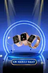 Kadınlar İçin Dokunmatik Ekran Akıllı Saat ve Gamer Kablosuz Bluetooth Kulaklık ANC Özelliği-3