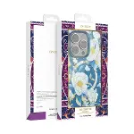Onegif Apple İphone 15 Pro Max Flower Series Magsafe Kapak - Gri-7