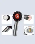 XYT0860 Masaj Bakım Tarağı Gri-4