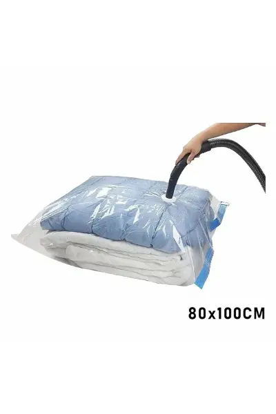 80X100 Xxl Vakumlu Poşet Hurç Bag