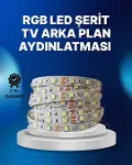 RF Kumandalı Renk Değiştiren TV LED Şerit 2MT-1