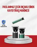 Saç Sakal Ense Paslanmaz Çelik T-Bıçak Vücut Tıraş Makinesi-1