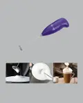 Frappe ve Cappuccino Maker – Taşınabilir Pilli Köpürtücü Mikser-4
