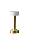 Şarjlı Gold Mantar Masa Lambası Dimmer Ayarlı Kablosuz LED Lamba-4