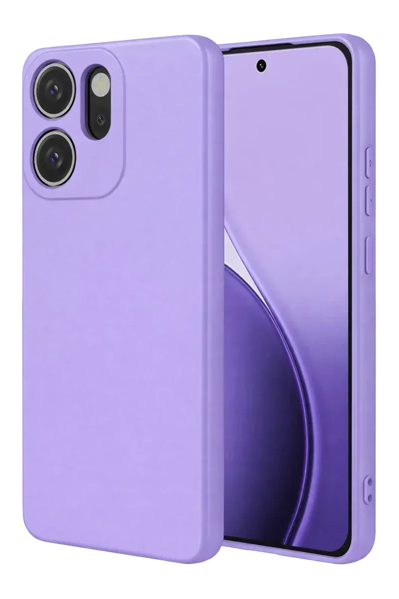 Oppo Reno 14F First Silikon - Lila