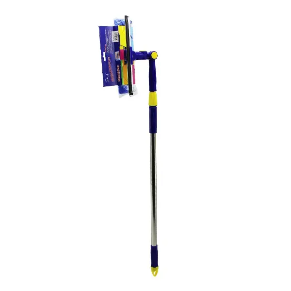 Star Q 2 Başlı=camsil Çekpas - M.fiber MOP=24.5CM 360 Derece Başlık Camsil - Mop Uzayan Metal - Pls.