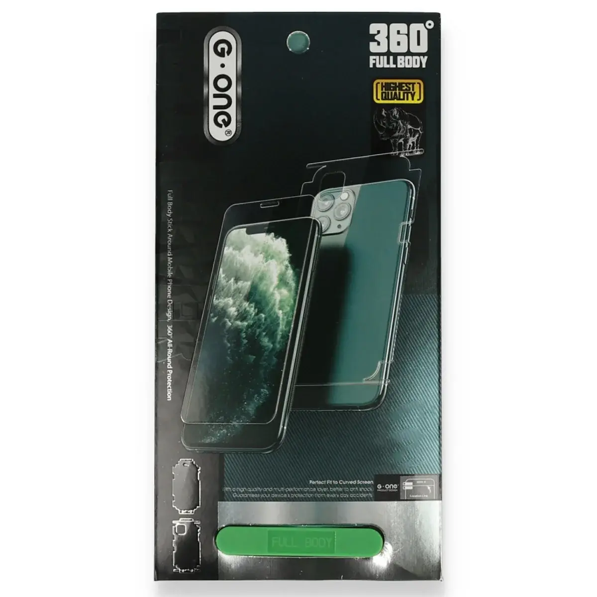 Xiao Red Note 10 Pro 360 Full Body Arka Koruyucu