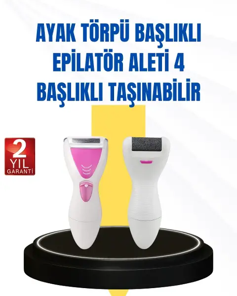 Tüy Tezleme ve Cilt Bakım Cihazı
