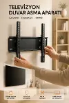 Yüksek Taşıma Kapasiteliniversal TV Duvar Askı Aparatı 32-42 İnç Güvenli Sabitleme Siste-2