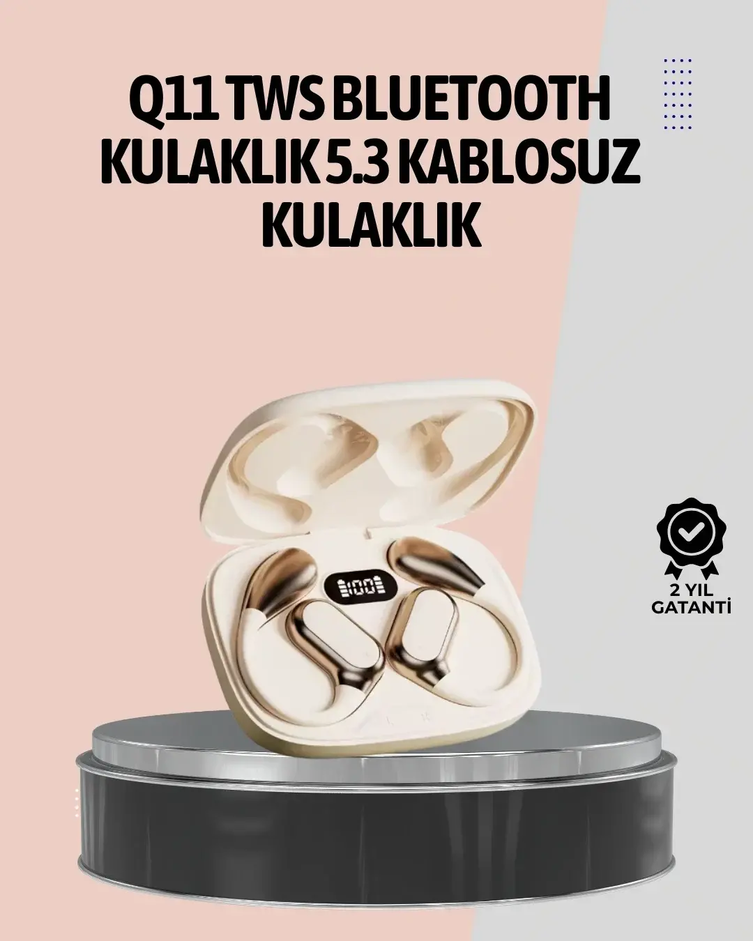 Uzun Pil Ömürlü Ergonok Tasarımlı Kulaklık