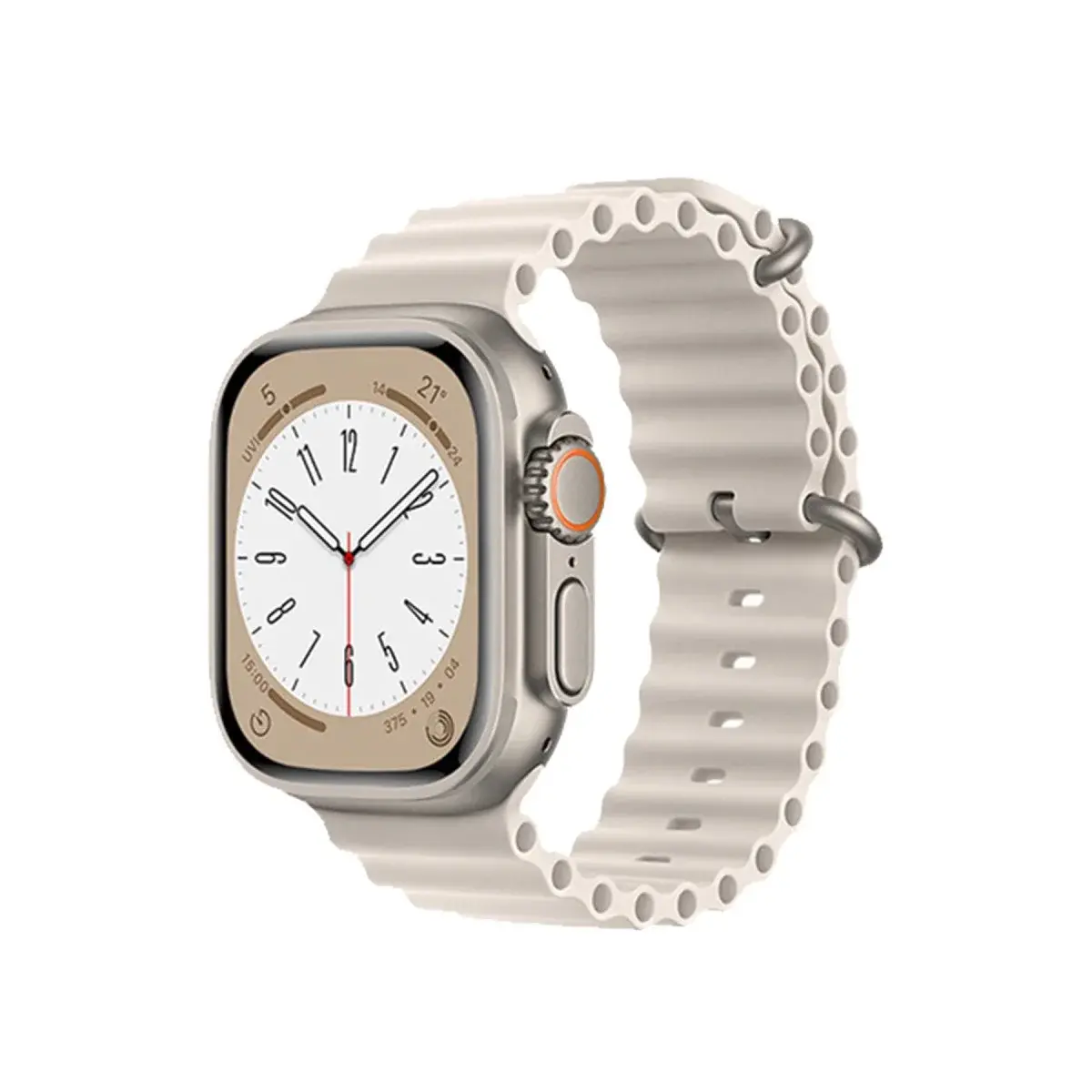 Apple Watch 42mm Ocean Kordon - Krem