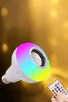 Lamba Led Hoparlör Dayanıklı ve Uzun Ömürlü Bluetooth Hoparlör-2