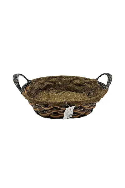 Oval Hasır Ekmek Sepeti