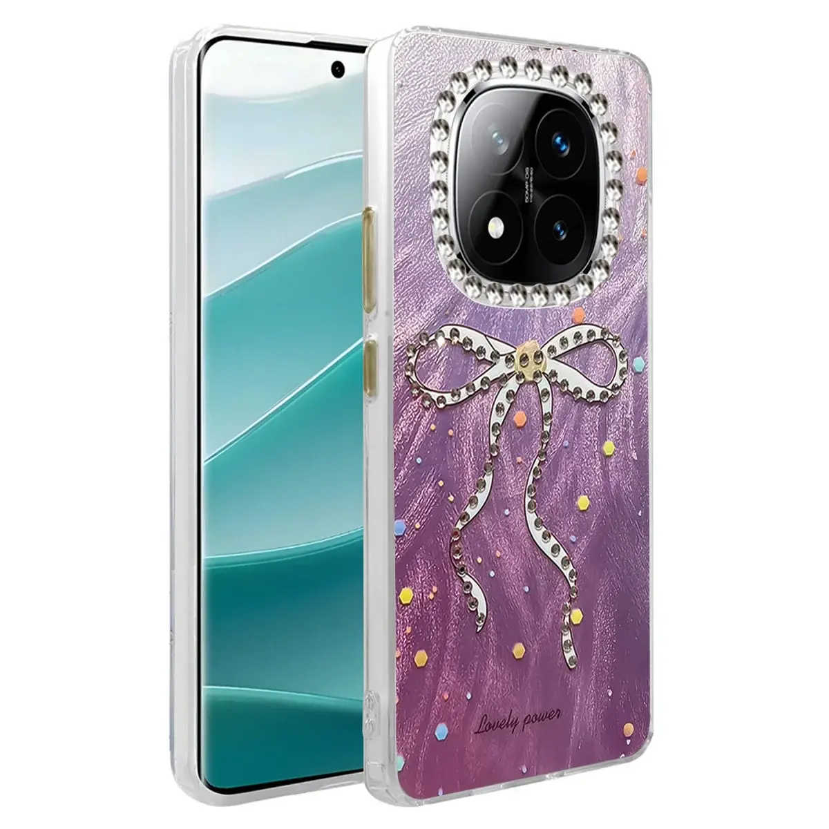 Xiao Red Note 14 Pro 5g Kılıf Blade Aynalı Desenli Kapak - Desen 1