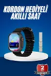 Ultra Akıllı Saat 49 Mm Çift Kordonlu Arama Cevaplama Bluetooth Bağlantılı-1