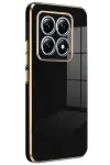 Xiao 14T Pro Volet Silikon - Siyah-1