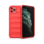 Apple İphone 11 Pro Kılıf Optimum Silikon - Kırmızı-1
