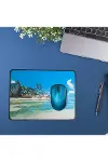 25x32 cm Küçük Boy Mouse Pad Manzara Ada-3