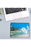 25x32 cm Küçük Boy Mouse Pad Manzara Ada-4