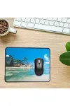 25x32 cm Küçük Boy Mouse Pad Manzara Ada-1