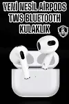 3.Nesil TWS Bluetooth Kulaklık krofonlu ANC Özelliği Dokunmatik Kontrol-1