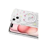 Onegif Apple İphone 14 sk Simli Magsafe Kapak - Desen 4-2
