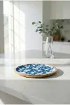 Mango Agacı Servis Tabağı & Sunum Tabağı 25 Cm Desenli-3