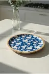 Mango Agacı Servis Tabağı & Sunum Tabağı 25 Cm Desenli-1