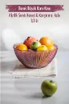 Akrilik Barok Mürdüm Büyük Kare Meyve & Salata Kasesi & Karıştırma Kabı / 3,3 Lt (CAM DEĞİLDİR)-1