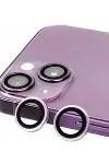 Apple iPhone 14 Plus Raze Metal Kamera Lens - Mor-1