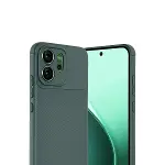 Oppo Reno 14f Auto Focus Karbon Kapak - Koyu Yeşil-2