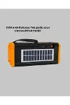 J-IPOX P520 Bluetooth Hoparlör 8W Güçlü Ses Solar Şarj FM Radyo-3