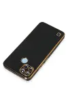 Realme C25Y Kılıf Volet Silikon - Siyah-3