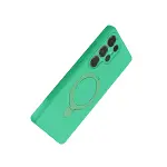 Samsung Galaxy S24 Ultra Regal Magsafe Standlı Kapak - Yeşil-3