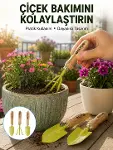 Çiçek Bakımı İçin Bahçe El Aletleri Seti-1