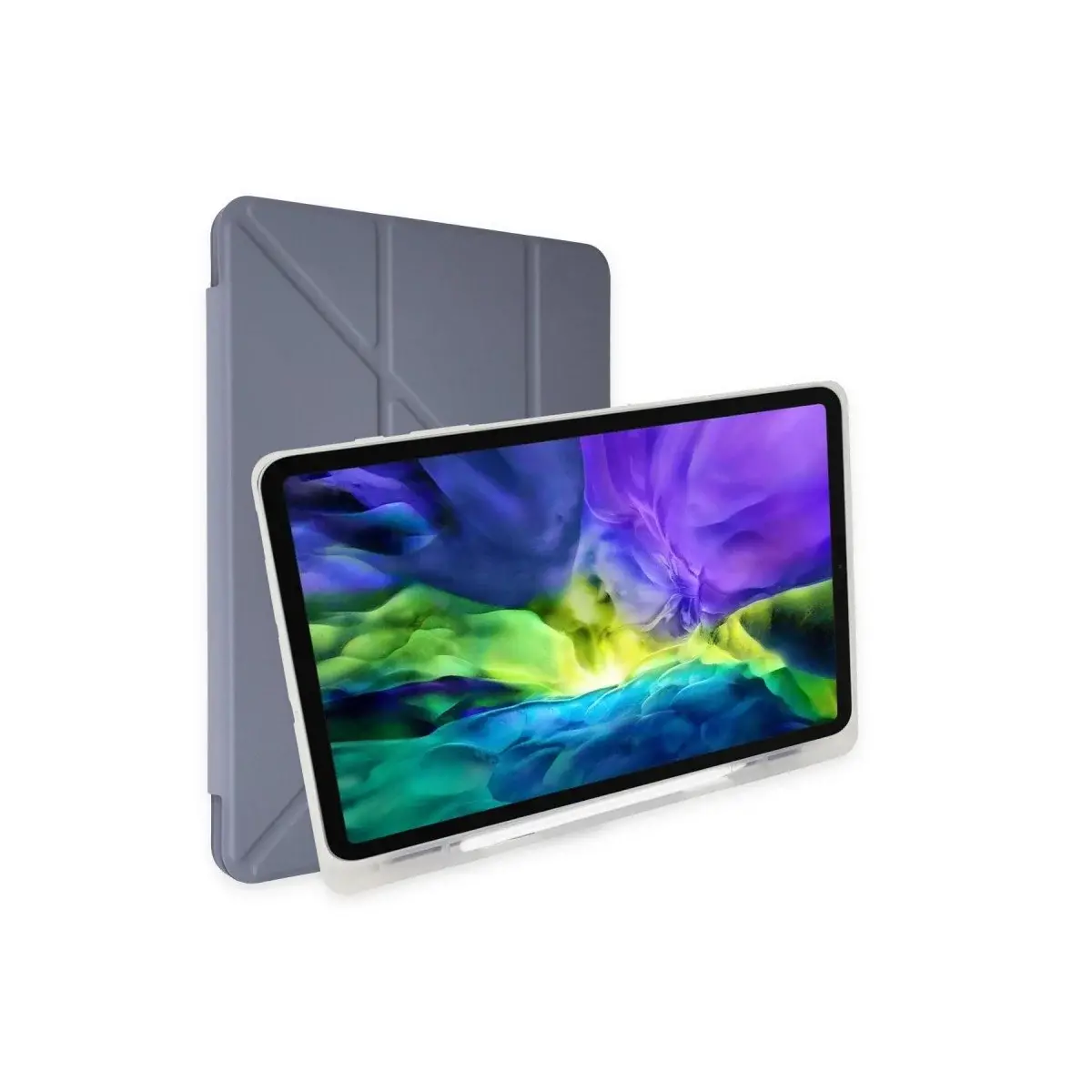 Xiao Pad 5 11 Kılıf Kalemlikli Mars Tablet Kılıfı - Lavender