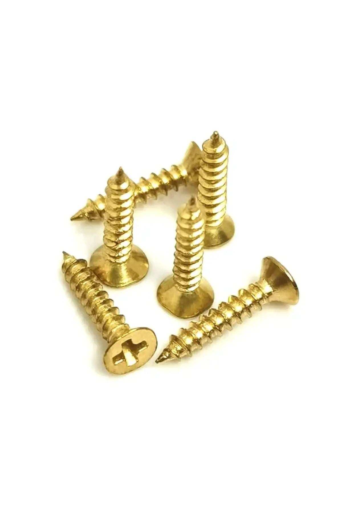 Klips, Menteşe, Ayak, Ağaç, Sunta Vidası 3x13 Mm - Sarı 1000 Adet