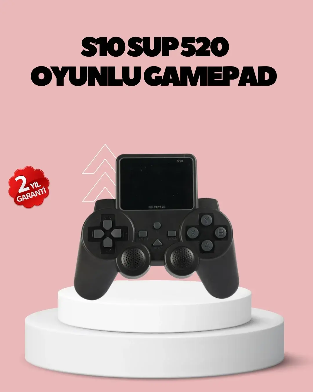 HD TV Bağlantılı S10 Gamepad 520 Oyunlu 2025 Seri Oyun Konsolu