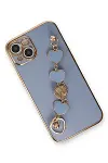 Apple iPhone 14 Kılıf Esila Silikon - Gri-3