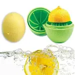 Hazneli Kapaklı Hijyenik Pratik Kolay Limon Sıkacağı Aparatı-2