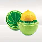 Hazneli Kapaklı Hijyenik Pratik Kolay Limon Sıkacağı Aparatı-1