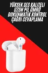 Yeni Nesil Çift krofonlu Dokunmatik Kablosuz Bluetooth Kulaklık-2